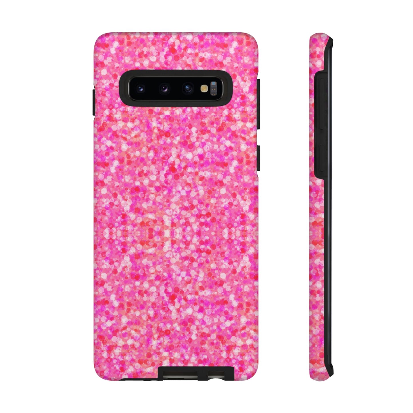 Poppin Pink iPhone Samsung Galaxy Google Pixel Tough Cases