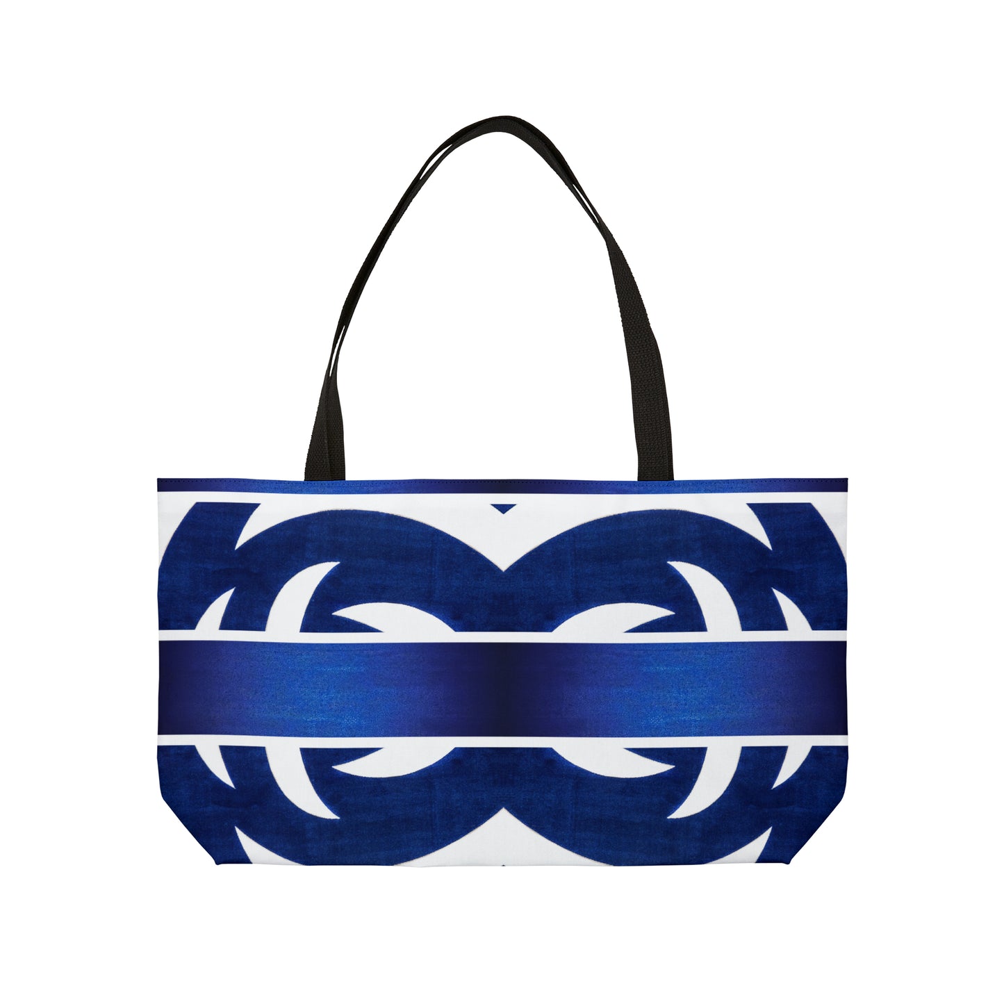 Sapphire Swirl Weekender Tote Bag