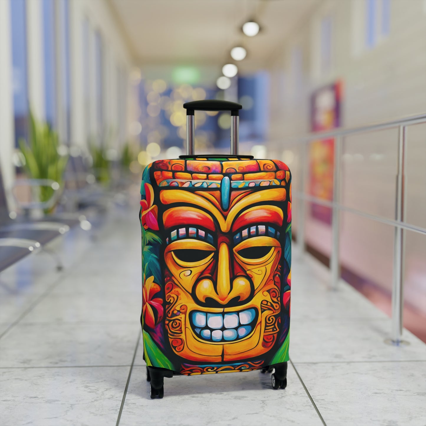 Tiki Tom Luggage Cover ONLY