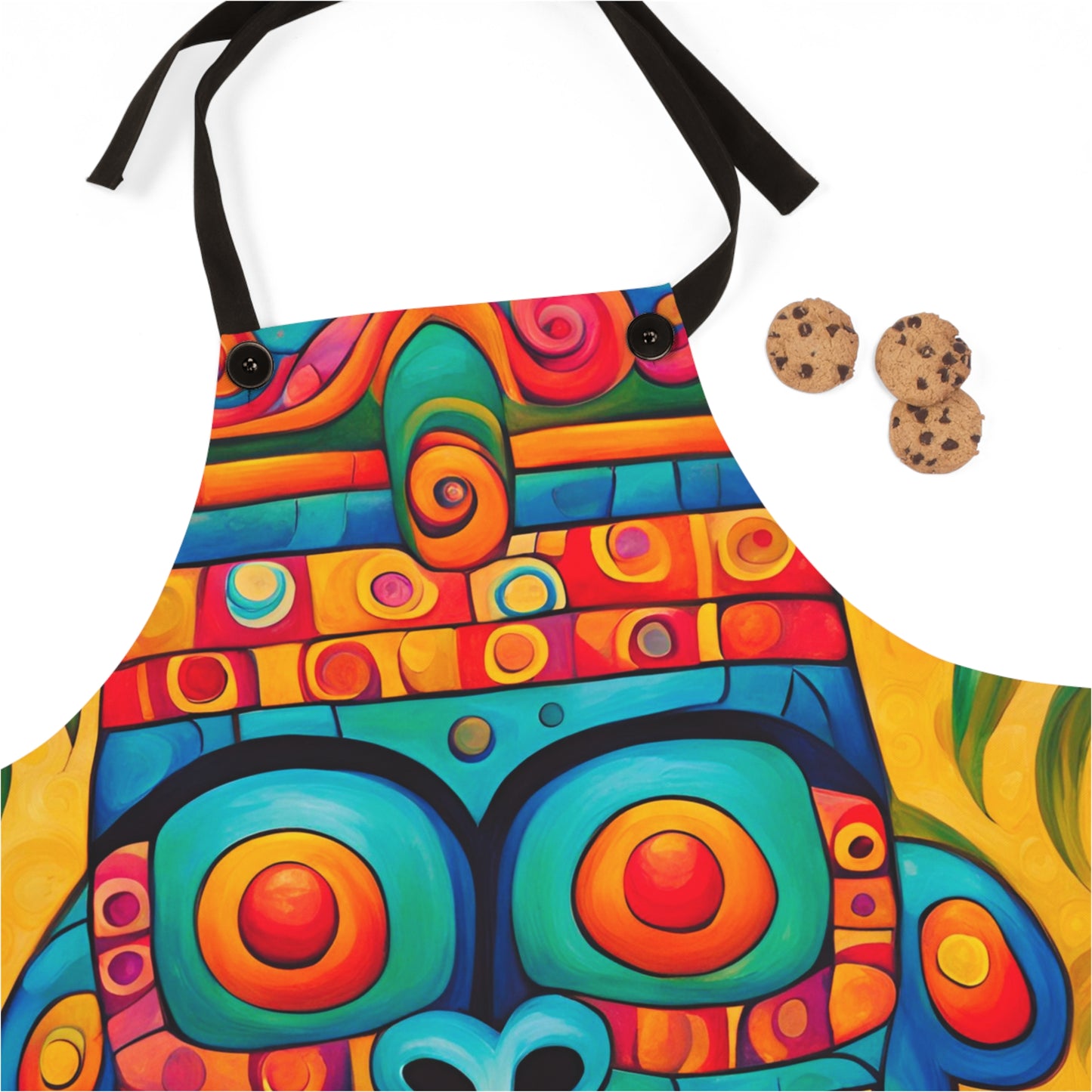 Tiki High Apron