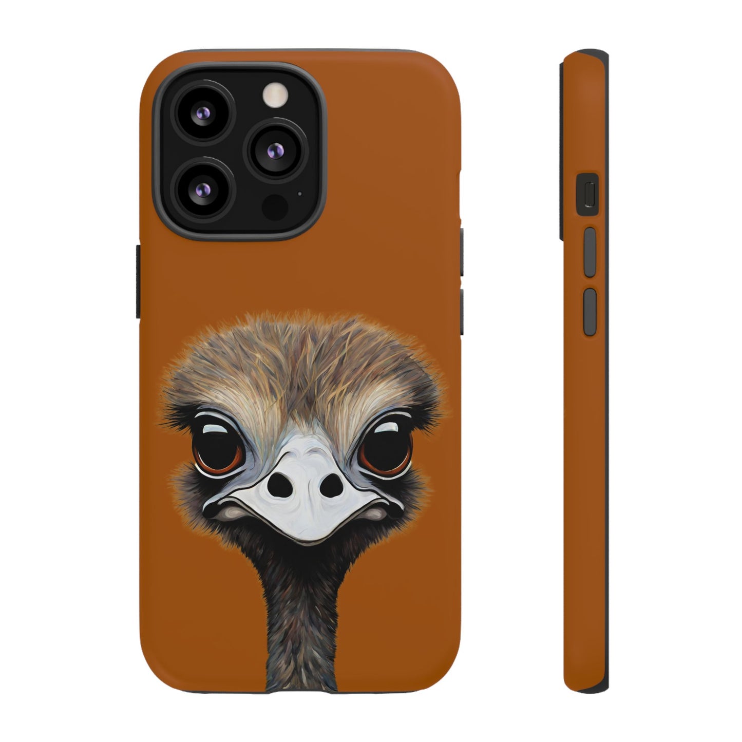 Ostrich Wildlife iPhone Samsung Galaxy Google Pixel Tough Cases