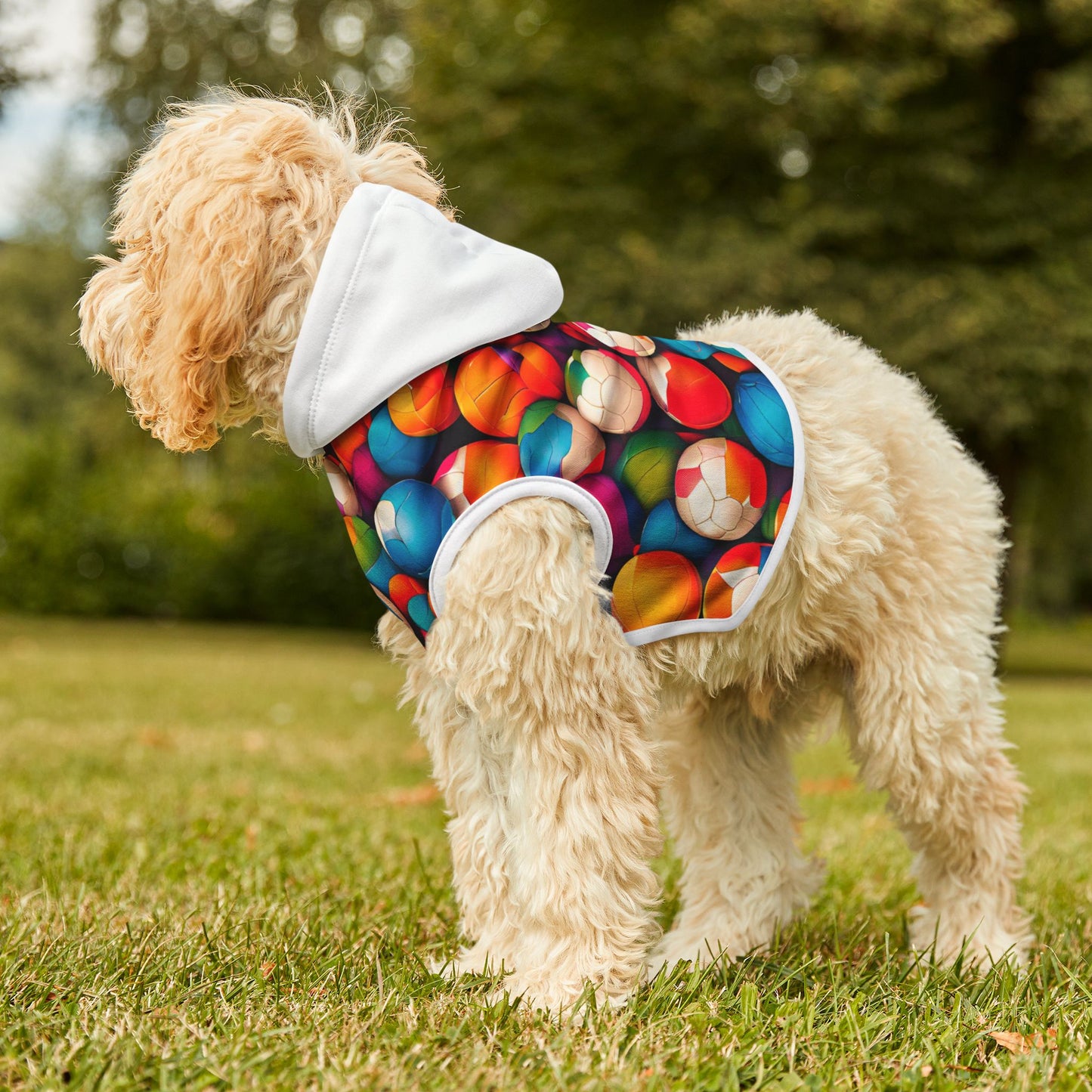 Volleyball Pop Pet Hoodie