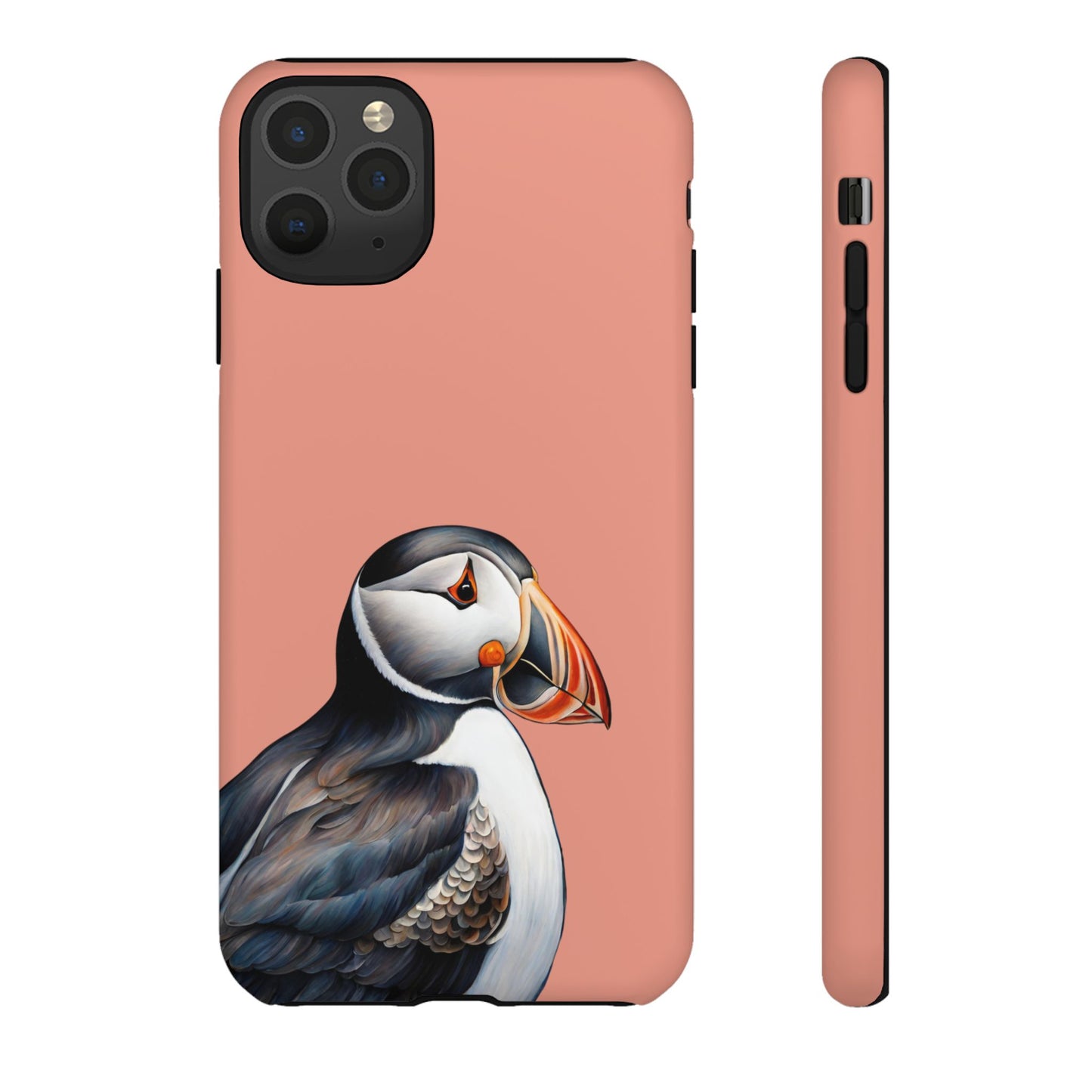 Puffin Wildlife iPhone Samsung Galaxy Google Pixel Tough Cases