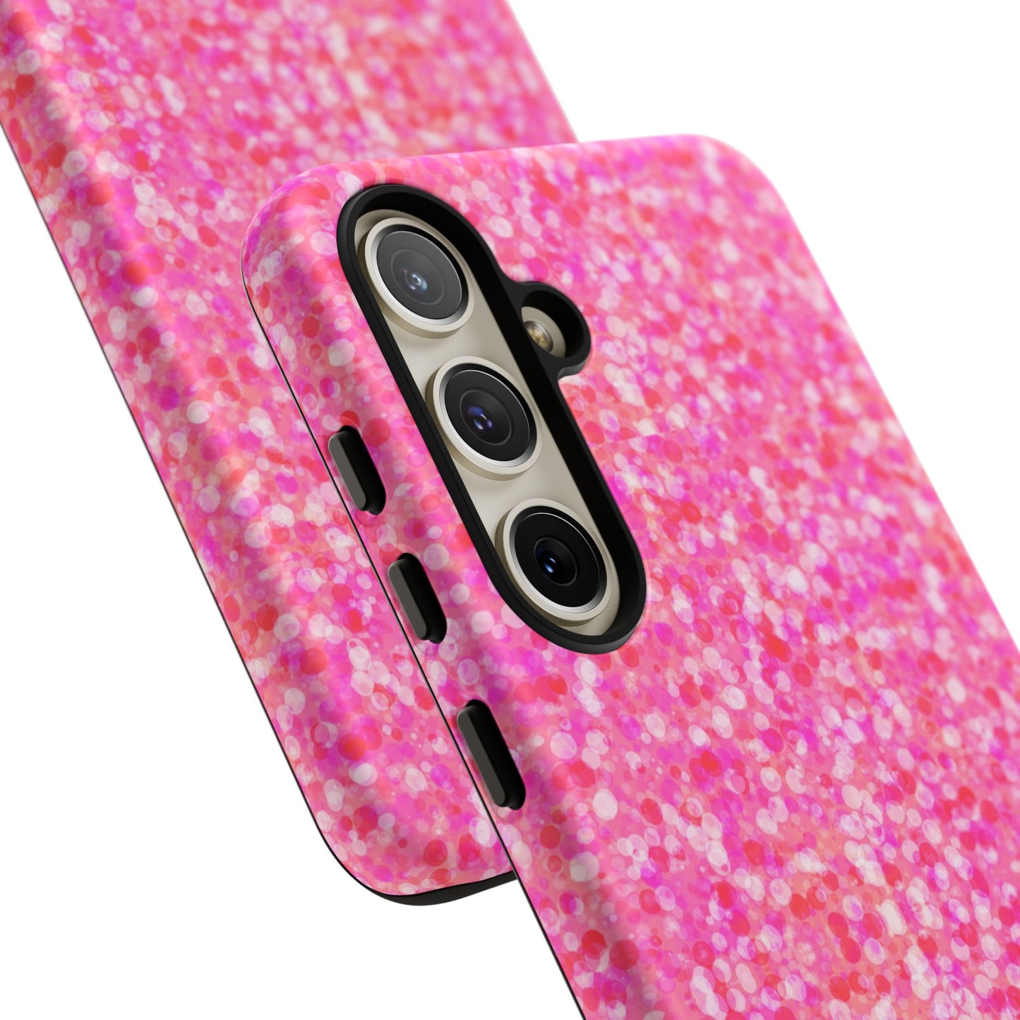 Poppin Pink iPhone Samsung Galaxy Google Pixel Tough Cases