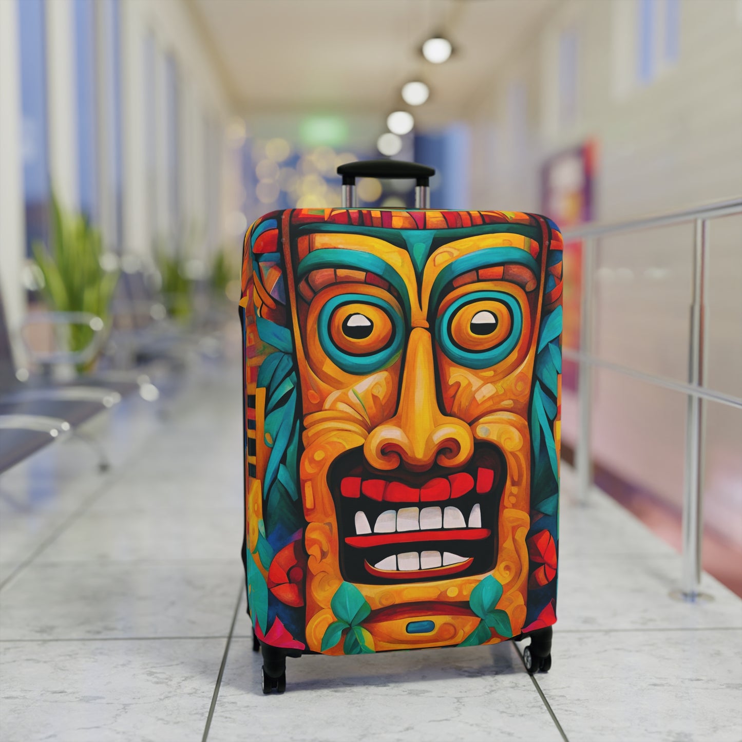 Crazy Tiki Luggage Cover ONLY