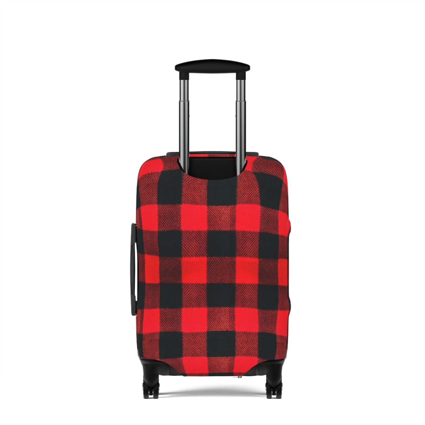 Buffalo Plaid Luggage Cover