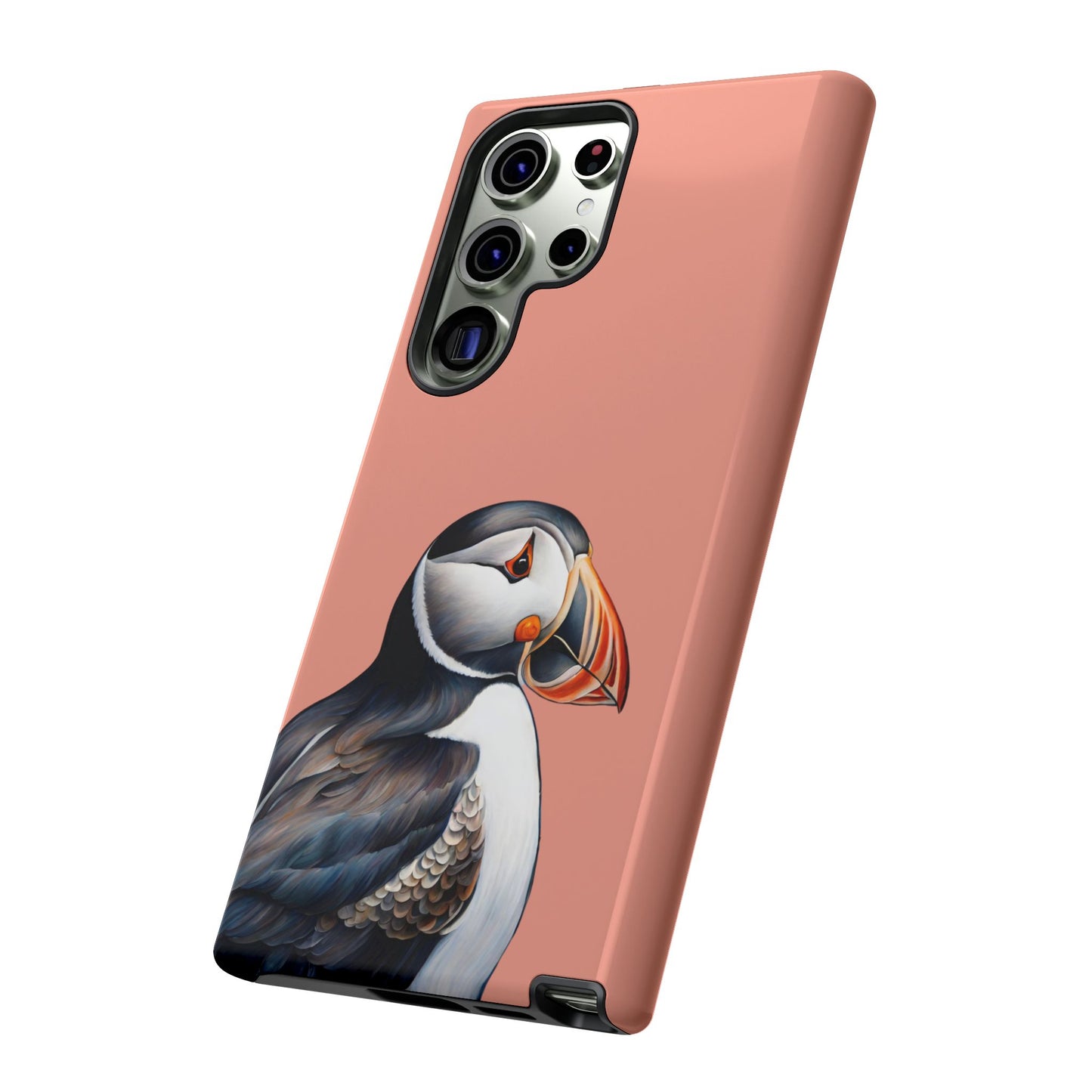 Puffin Wildlife iPhone Samsung Galaxy Google Pixel Tough Cases