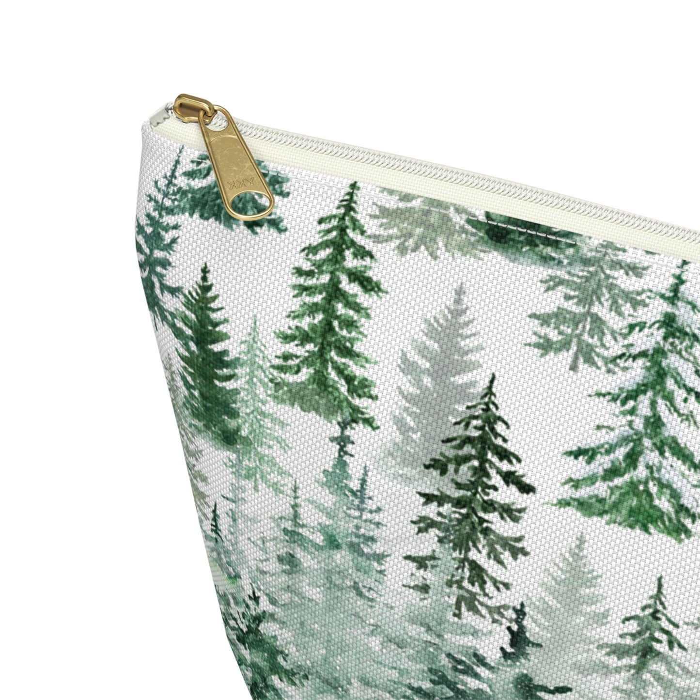 Pines in the Snow Accessory Pouch w T-bottom