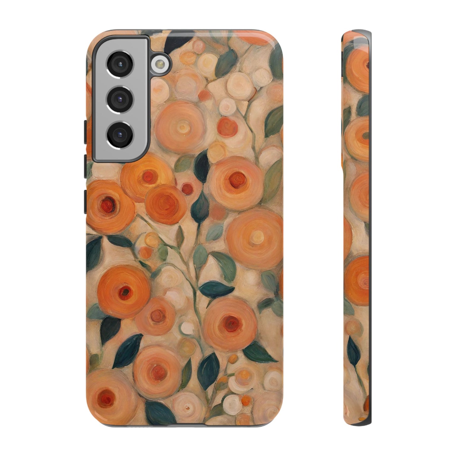 Citrus Floral iPhone Samsung Galaxy Google Pixel Tough Cases