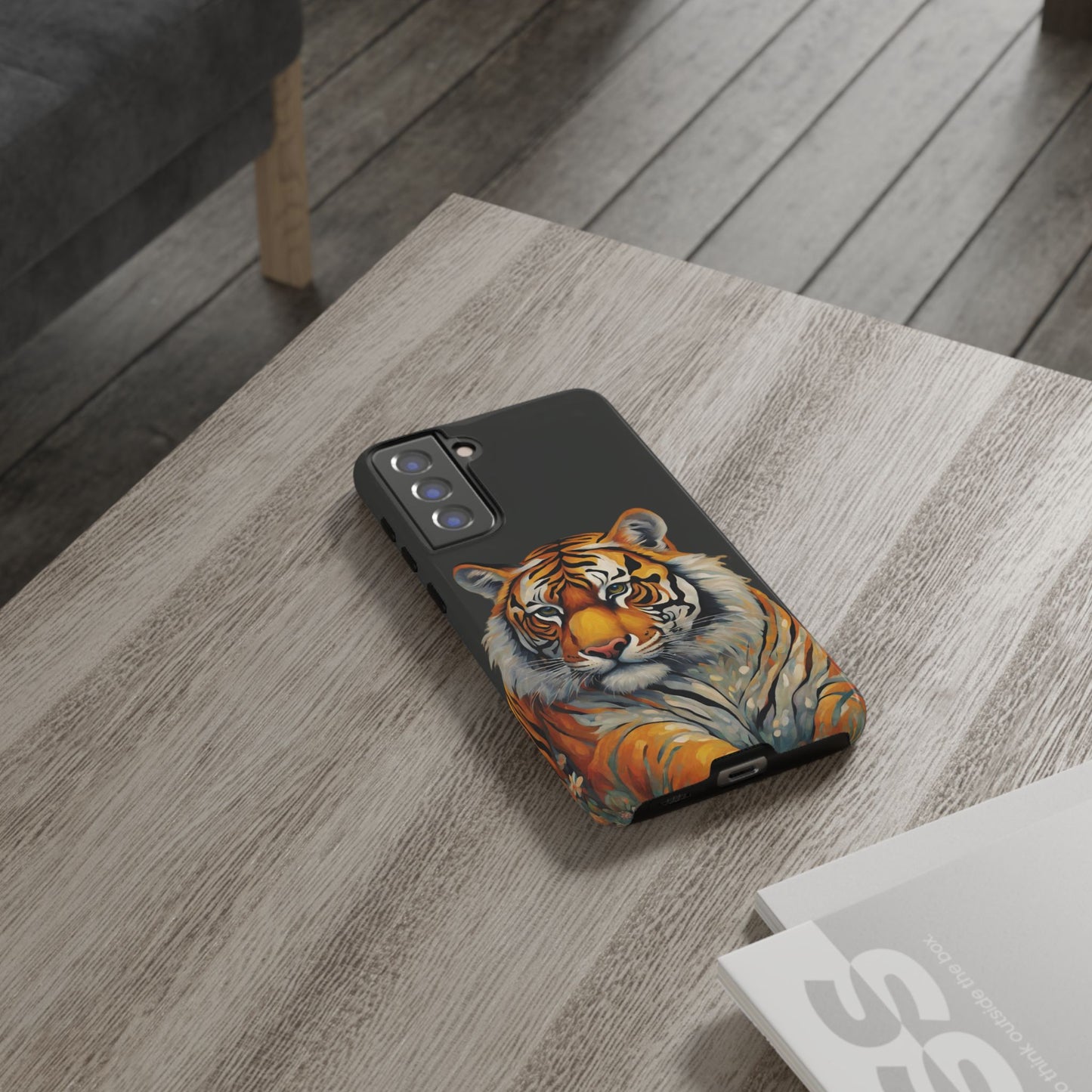 Tiger Wildlife iPhone Samsung Galaxy Google Pixel Tough Cases