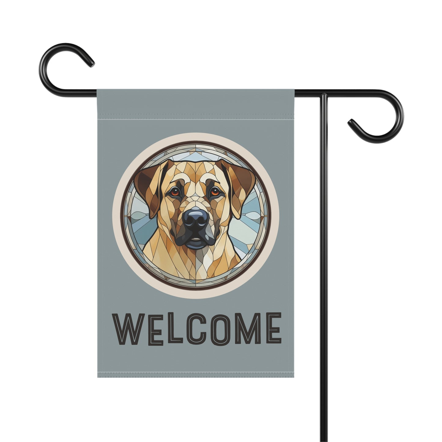 Anatolian Shepherd Welcome 2-Sided Garden & House Flag/Banner