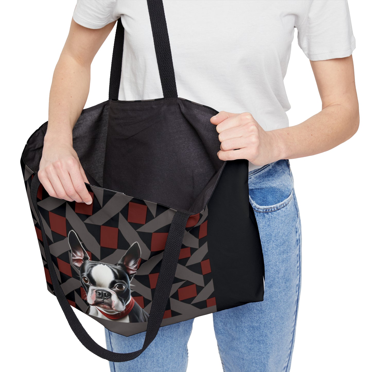 Boston Terrier Weekender Tote Bag