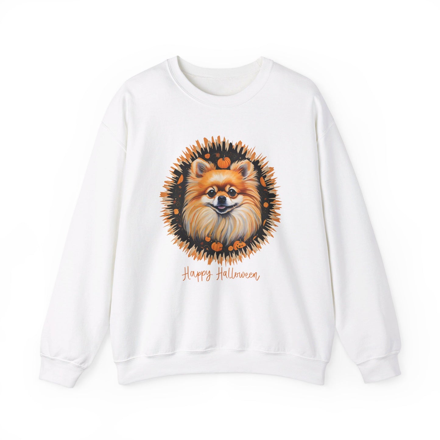 Pomeranian Halloween Unisex Heavy Blend™ Crewneck Sweatshirt