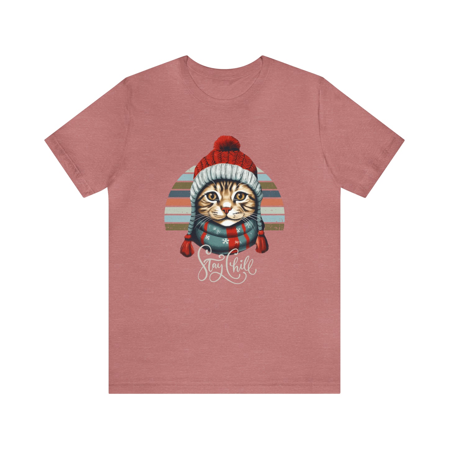 Stay Chill American Shorthair Unisex Jersey Short Sleeve Tee