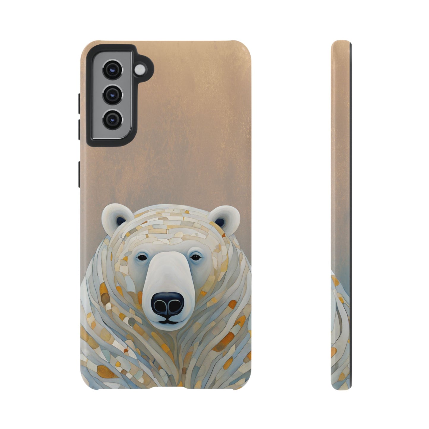 Polar Bear Wildlife iPhone Samsung Galaxy Google Pixel Tough Cases