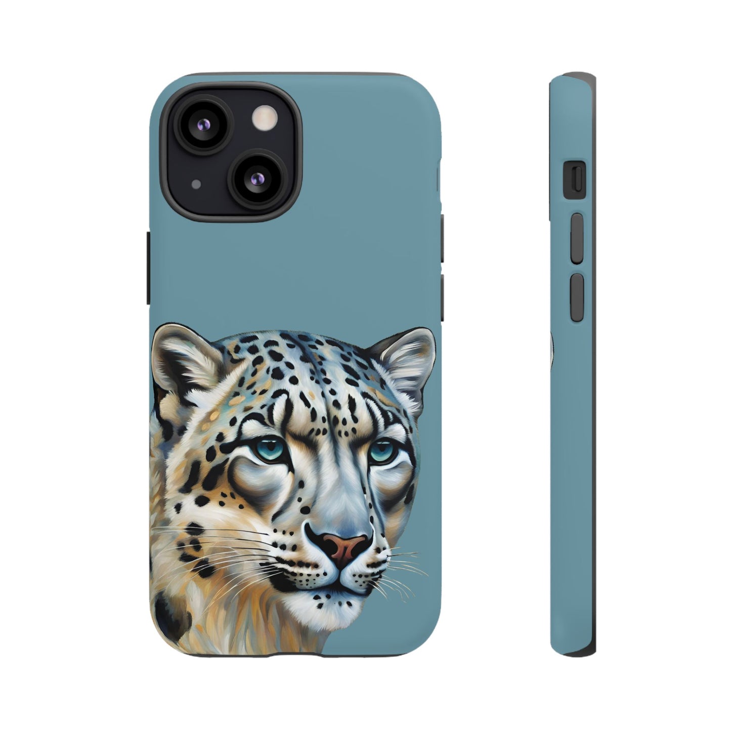 Snow Leopard iPhone Samsung Galaxy Google Pixel Tough Cases