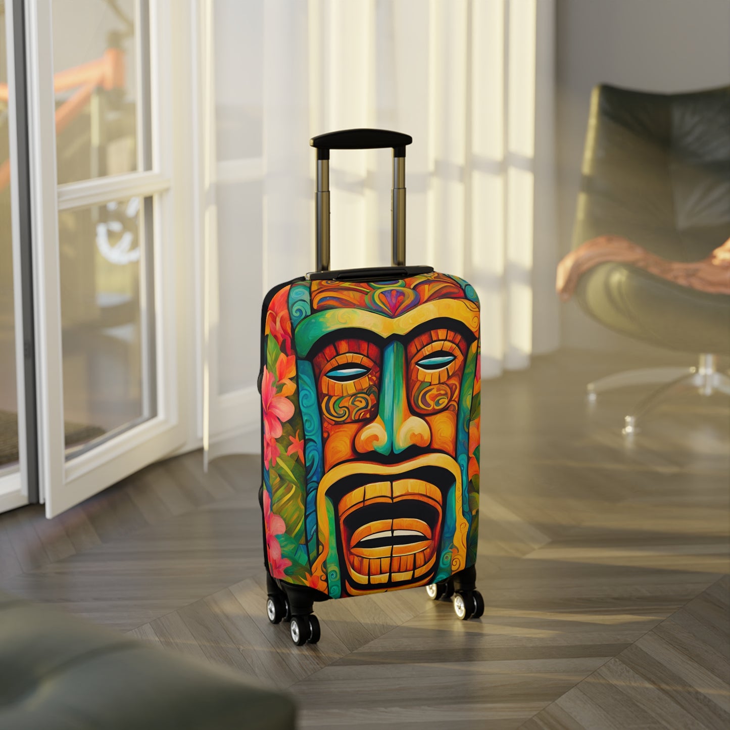 Tiki Jones Luggage Cover ONLY