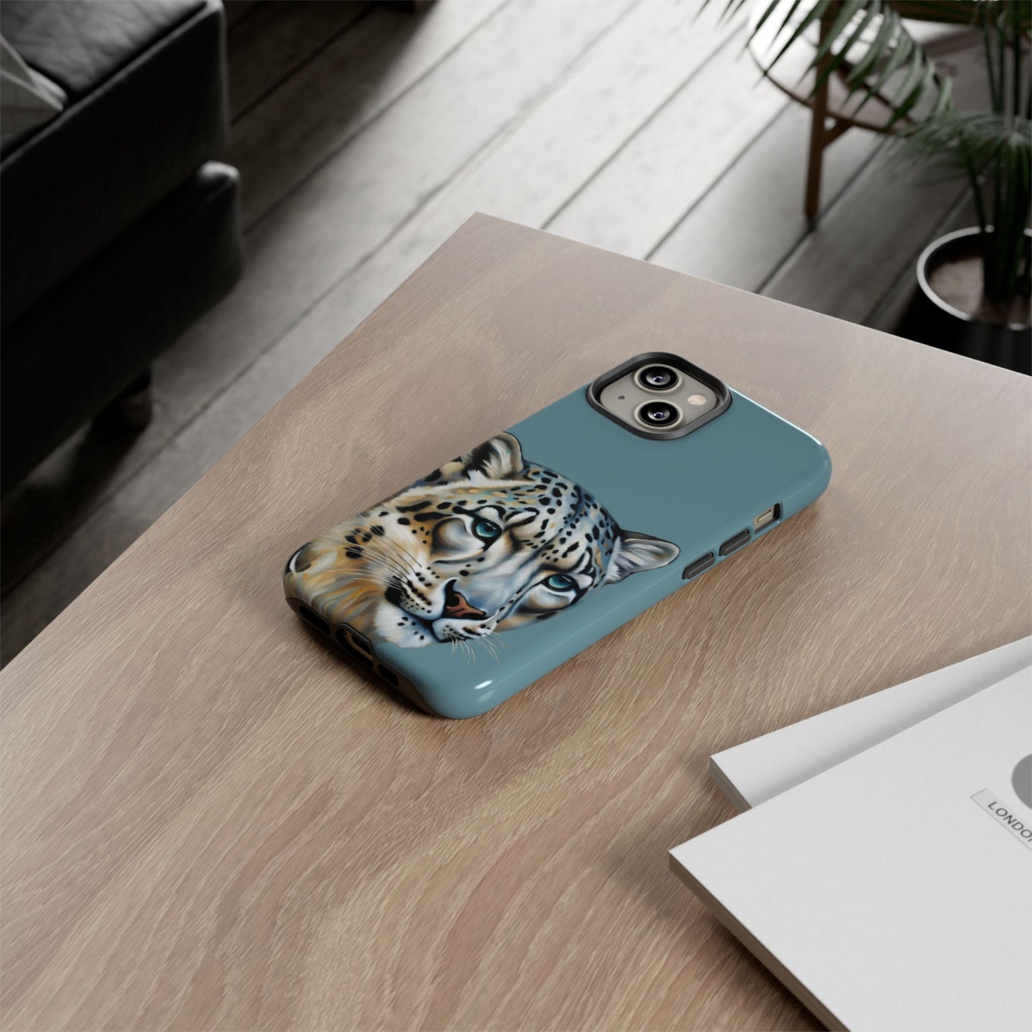 Snow Leopard iPhone Samsung Galaxy Google Pixel Tough Cases