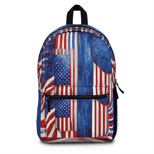 USA Abstract Backpack