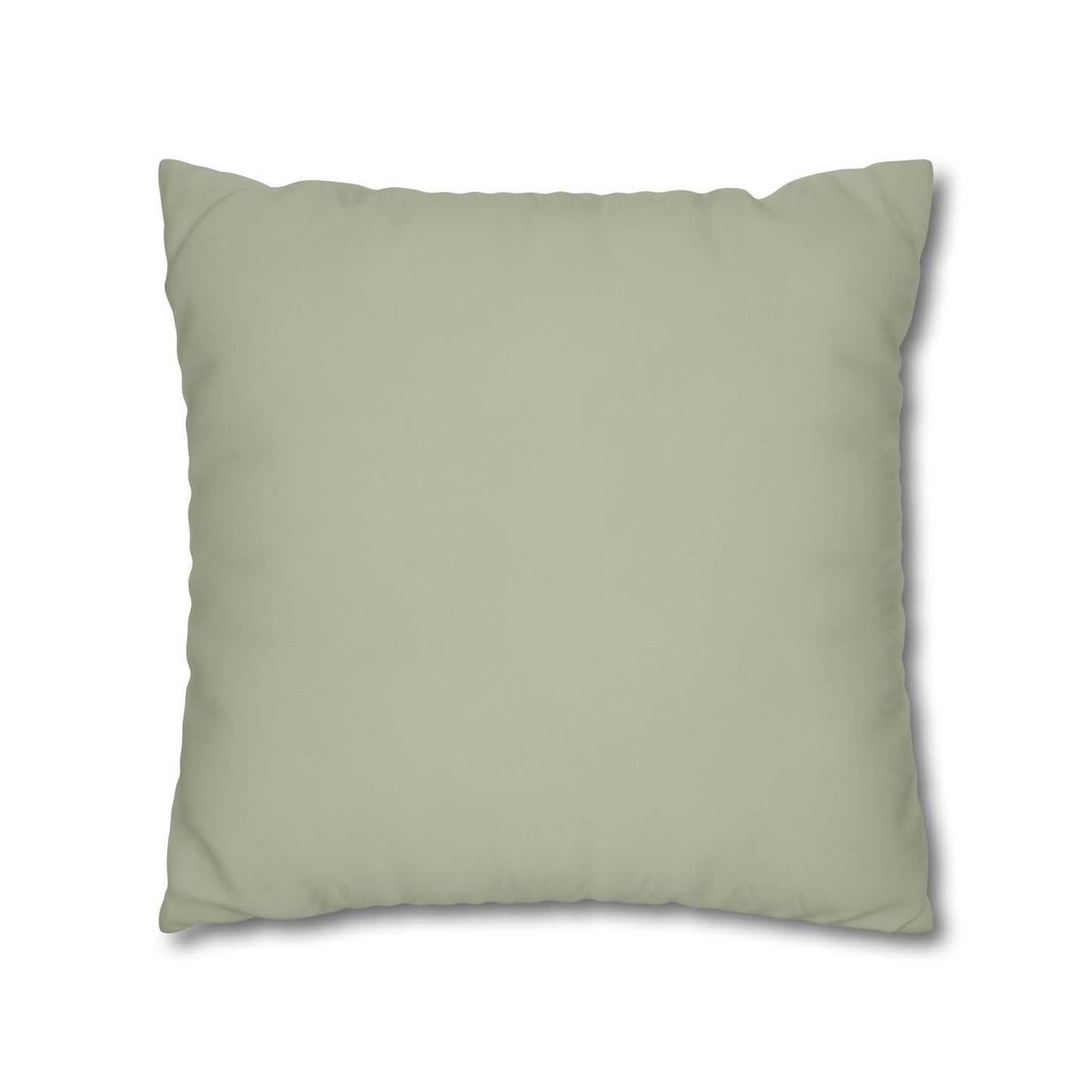 Watercolor Ornaments Square Poly Canvas Pillowcase