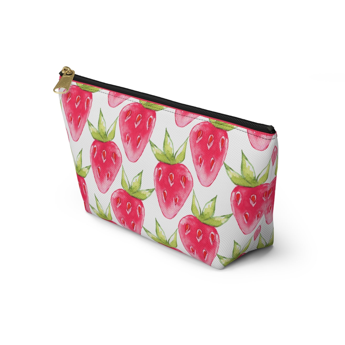 Strawberry Fields Accessory Pouch w T-bottom