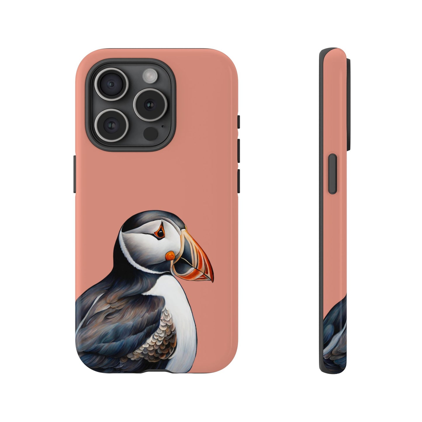 Puffin Wildlife iPhone Samsung Galaxy Google Pixel Tough Cases