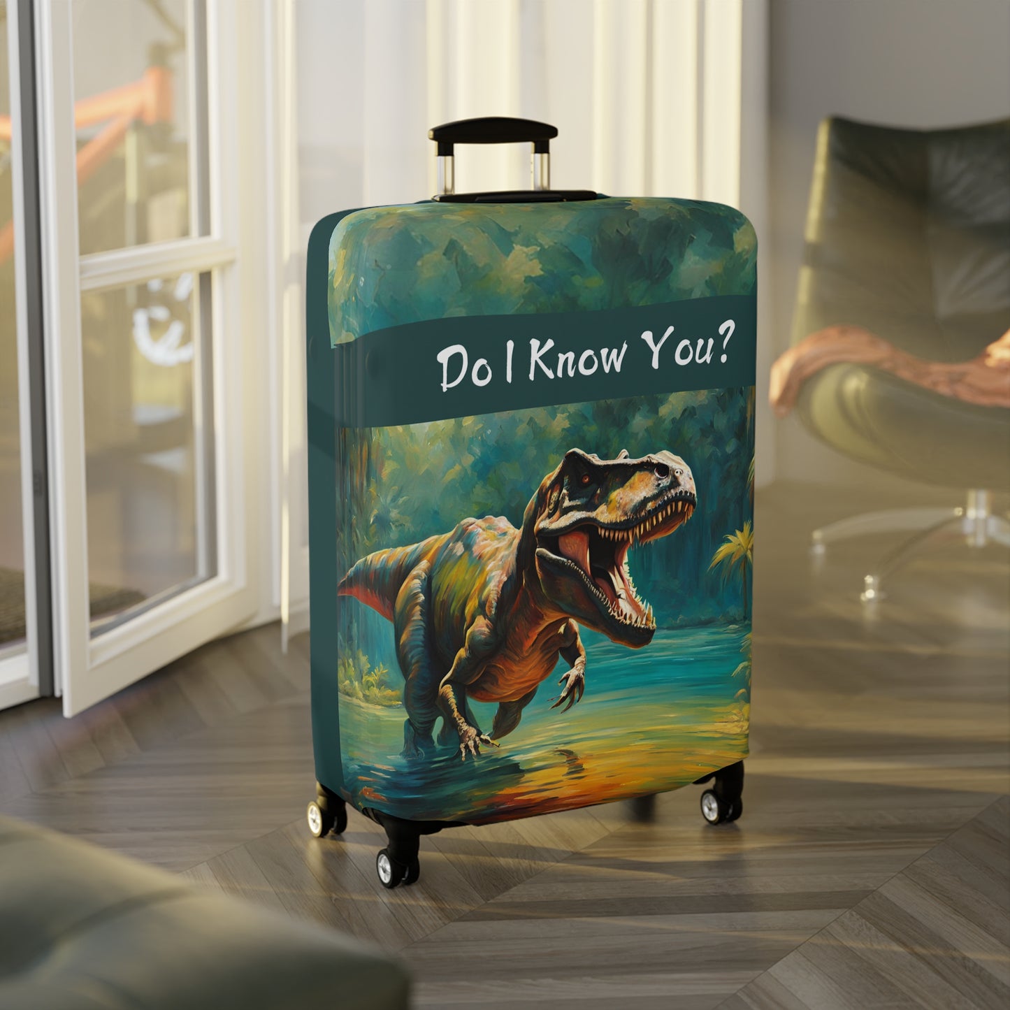 T-Rex Do I Know You? Luggage Cover