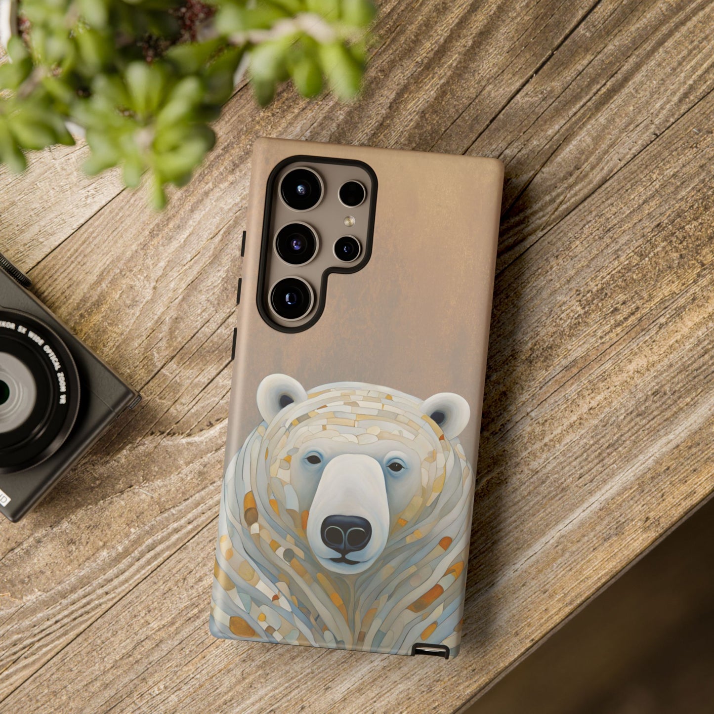 Polar Bear Wildlife iPhone Samsung Galaxy Google Pixel Tough Cases