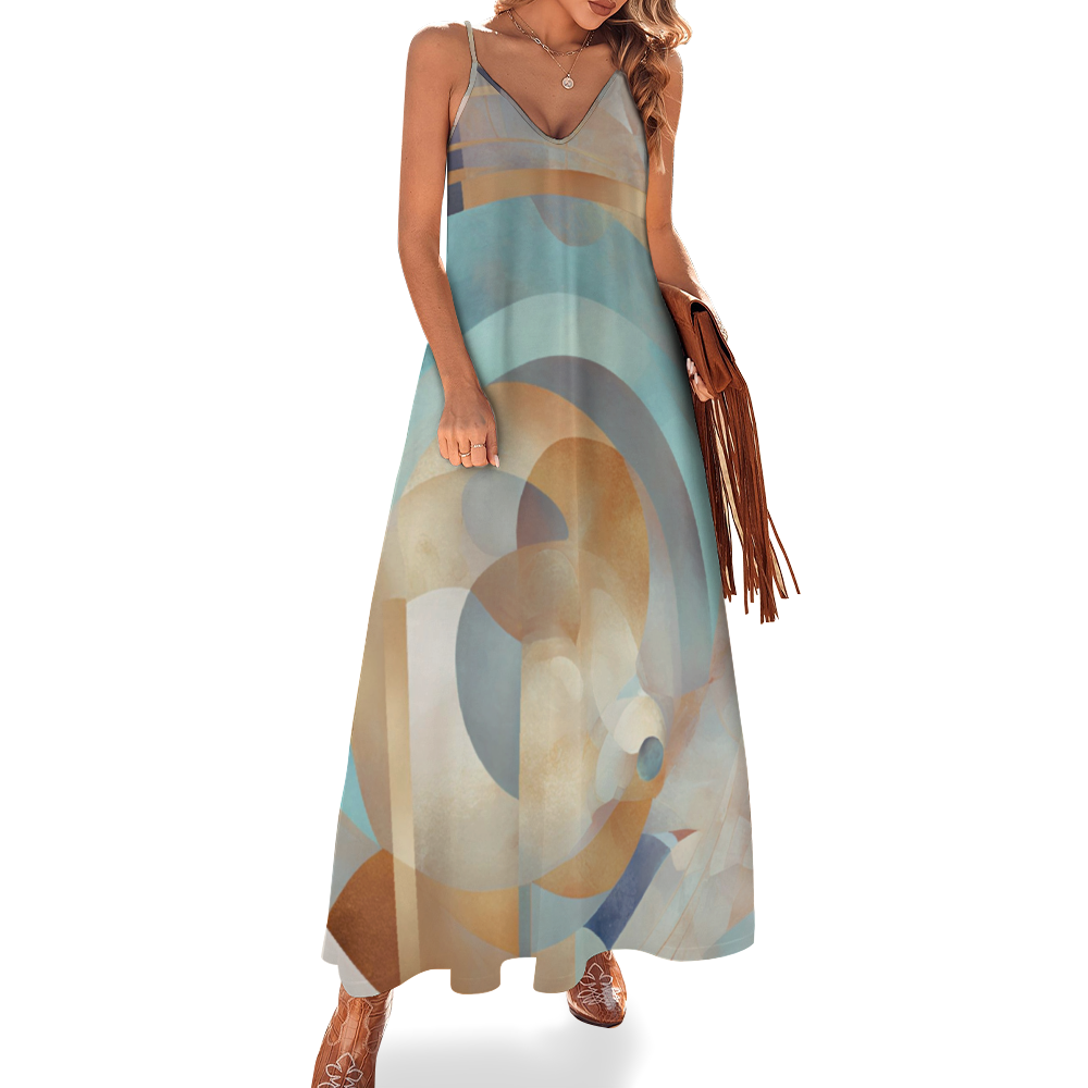 Tonnie Women's Summer Fashion Maxi Slip Dress