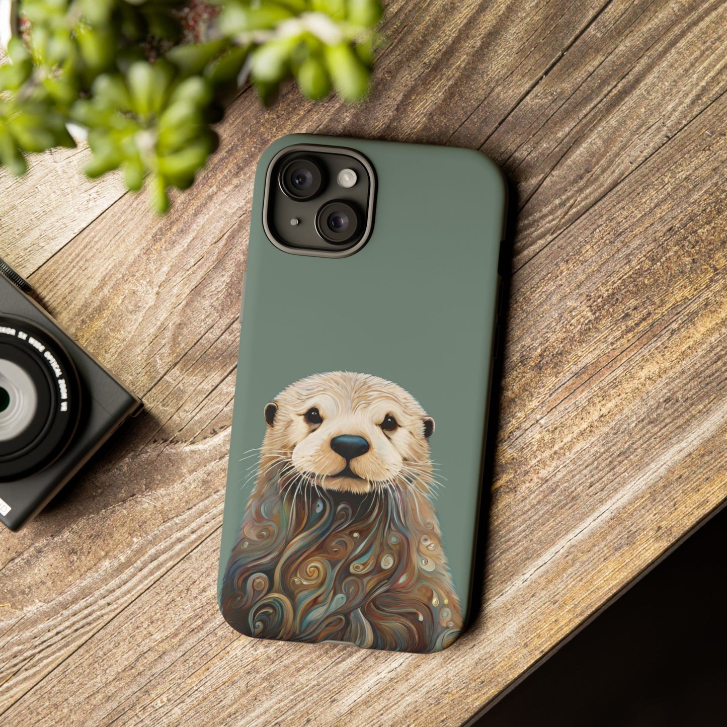 Otter Wildlife iPhone Samsung Galaxy Google Pixel Tough Cases