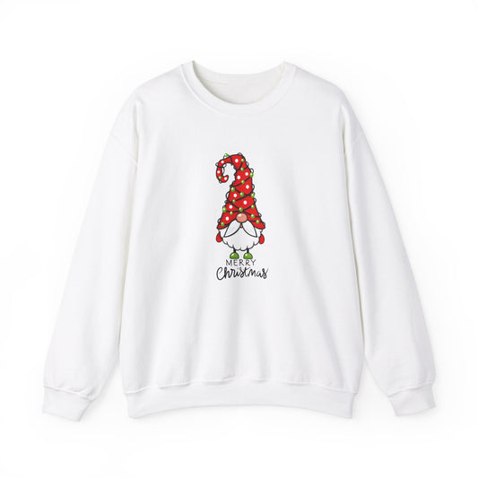 Merry Christmas Gnome Unisex Heavy Blend™ Crewneck Sweatshirt