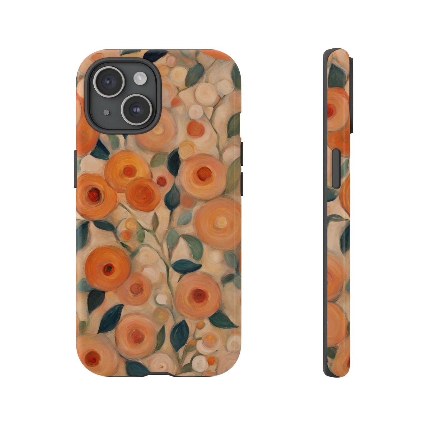 Citrus Floral iPhone Samsung Galaxy Google Pixel Tough Cases