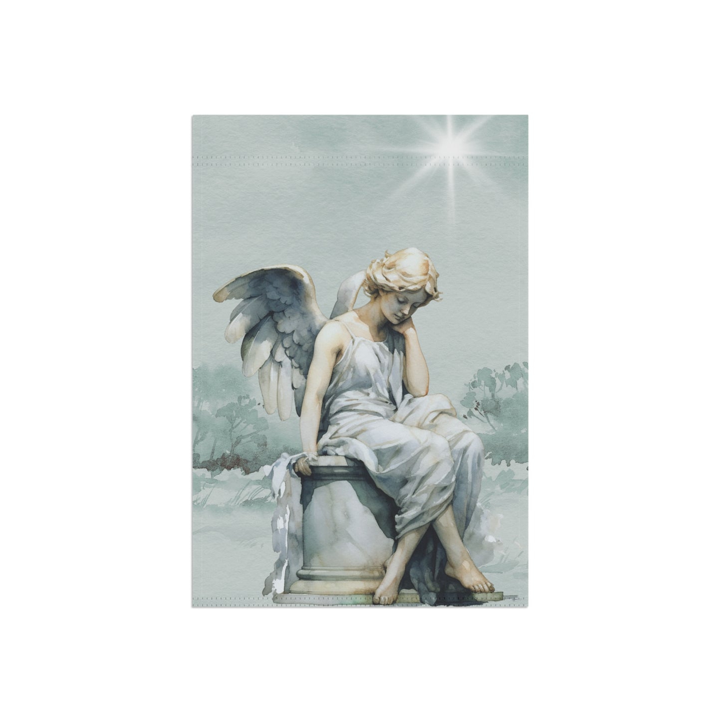 Serene Angel 2-Sided Garden & House Banner