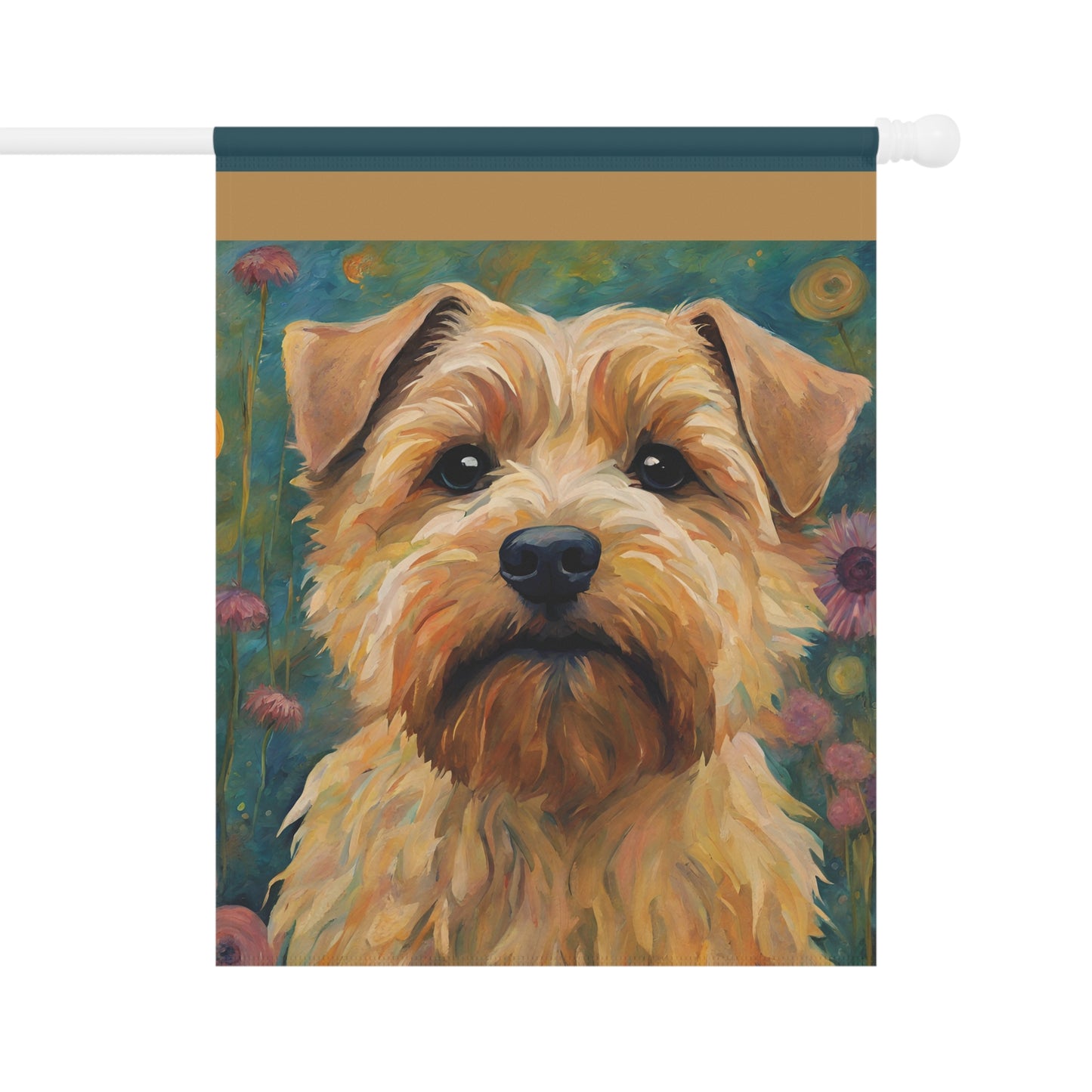 Norfolk Terrier 2-Sided Garden & House Flag/Banner