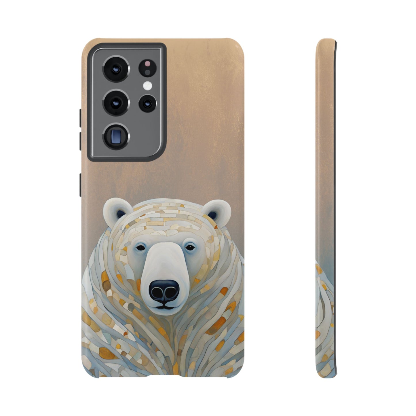 Polar Bear Wildlife iPhone Samsung Galaxy Google Pixel Tough Cases