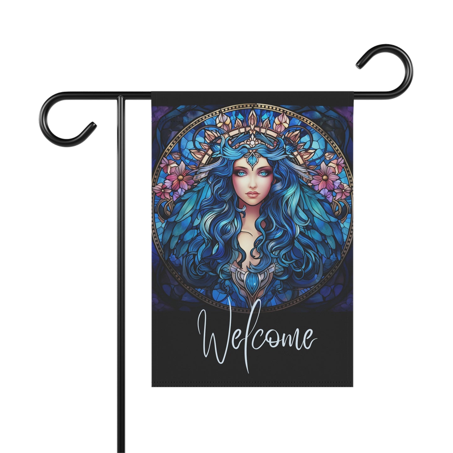 Goddess Welcome 2-Sided Garden & House Banner