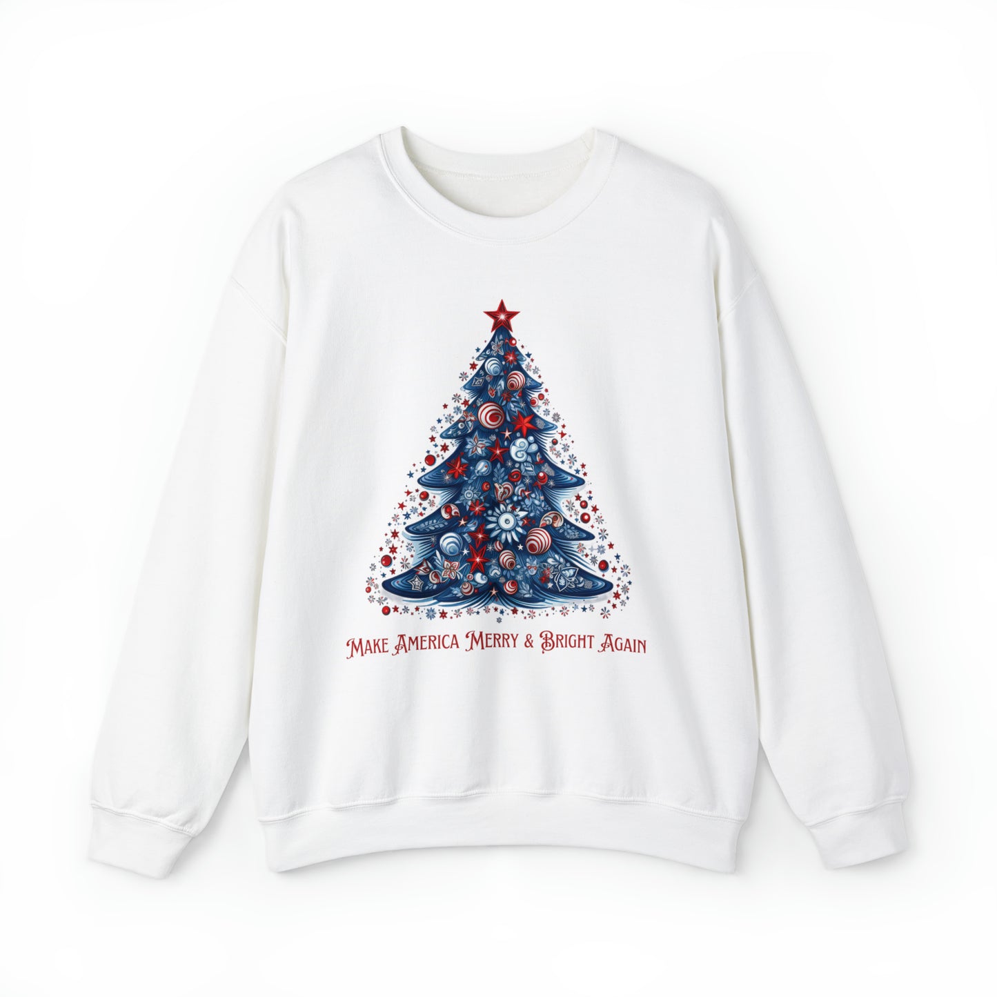 Make America Merry & Bright Again 2 Unisex Heavy Blend™ Crewneck Sweatshirt