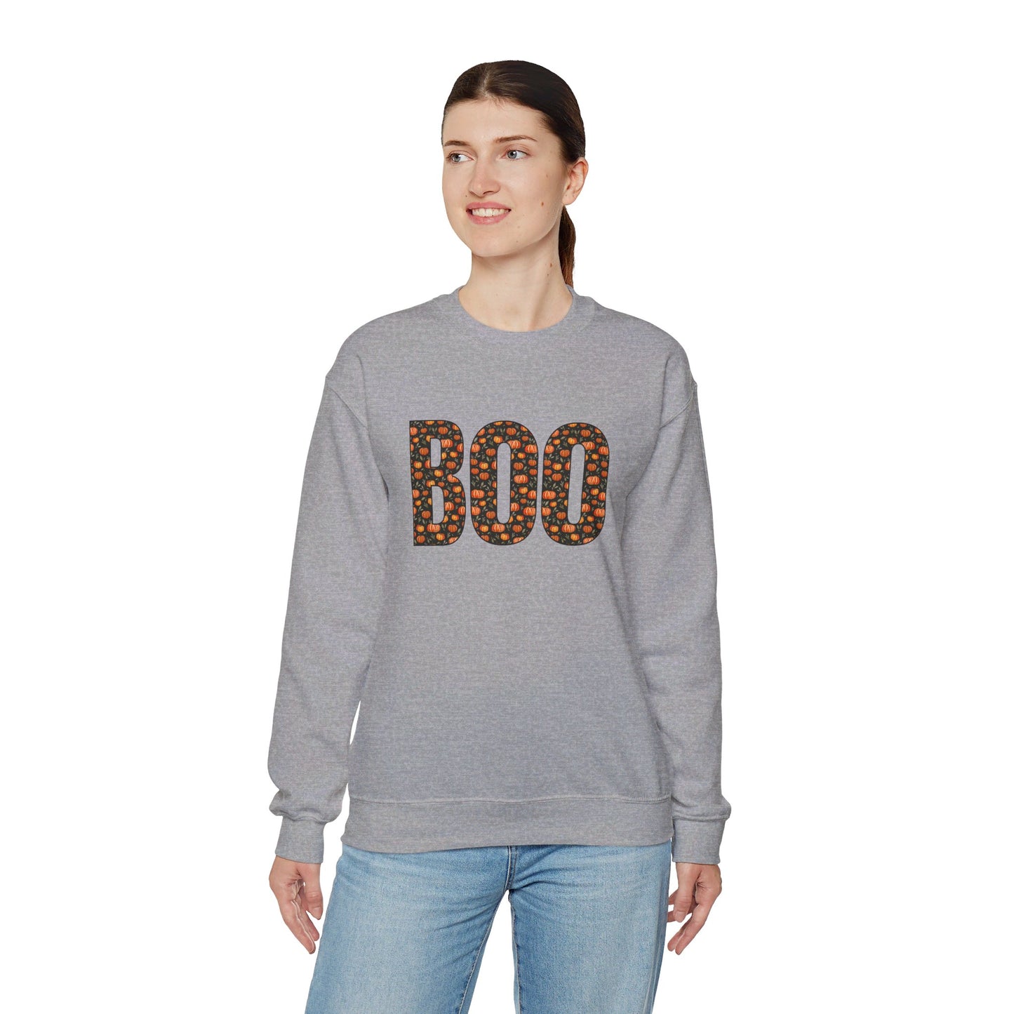 Little Pumpkins BOO Unisex Heavy Blend™ Crewneck Sweatshirt