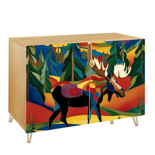 Wooden Storage Cabinet