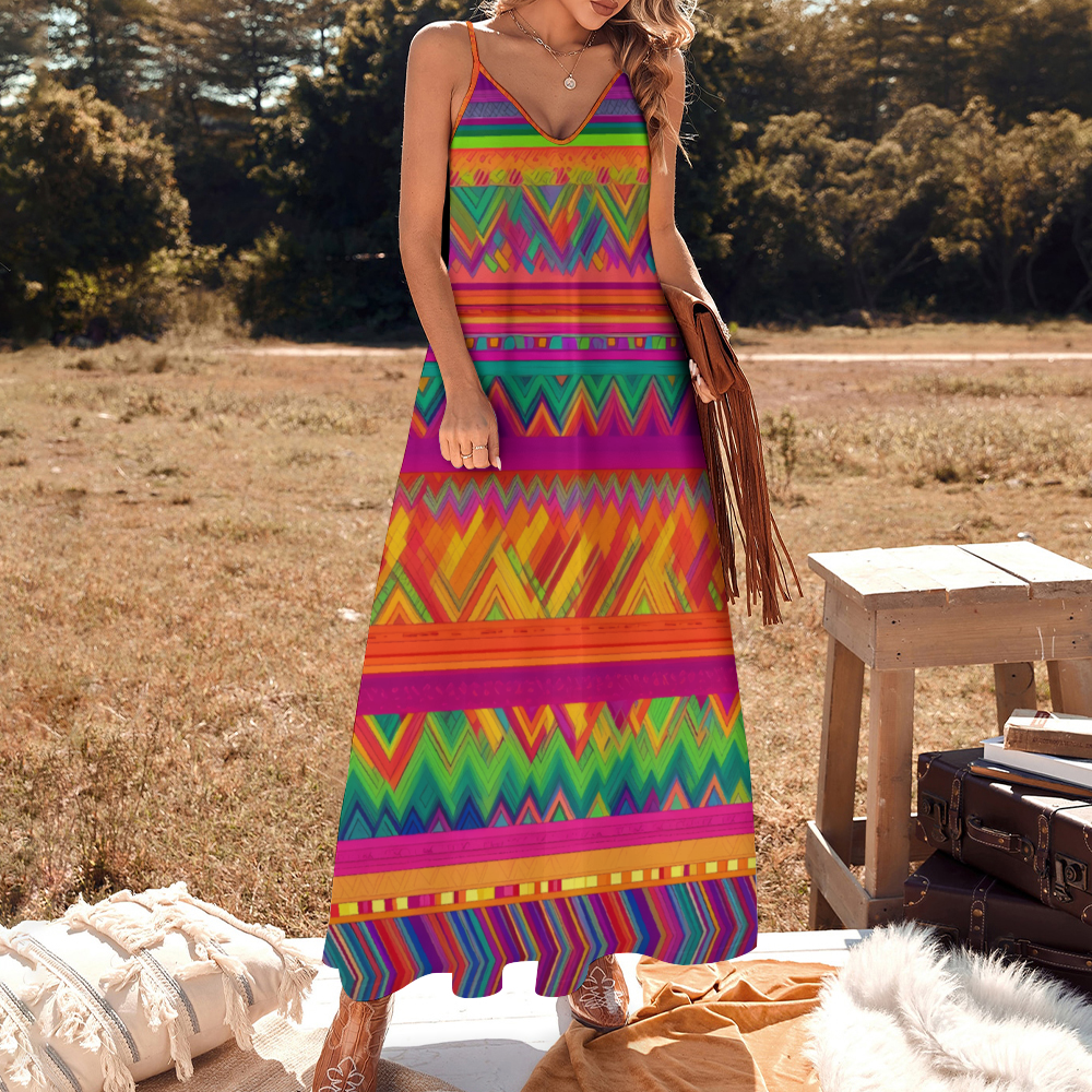 Zinger Women's Summer Fashion Maxi Slip Dress