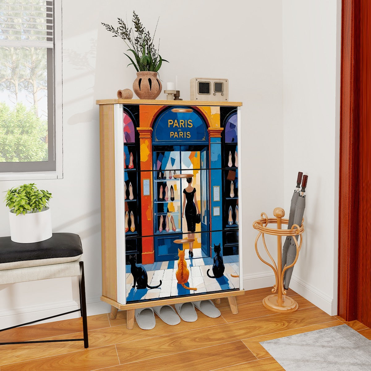 Shoe Cabinet (Made in USA)