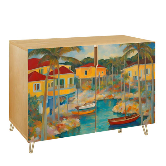 Wooden Storage Cabinet