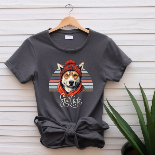 Stay Chill Akita Unisex Jersey Short Sleeve Tee