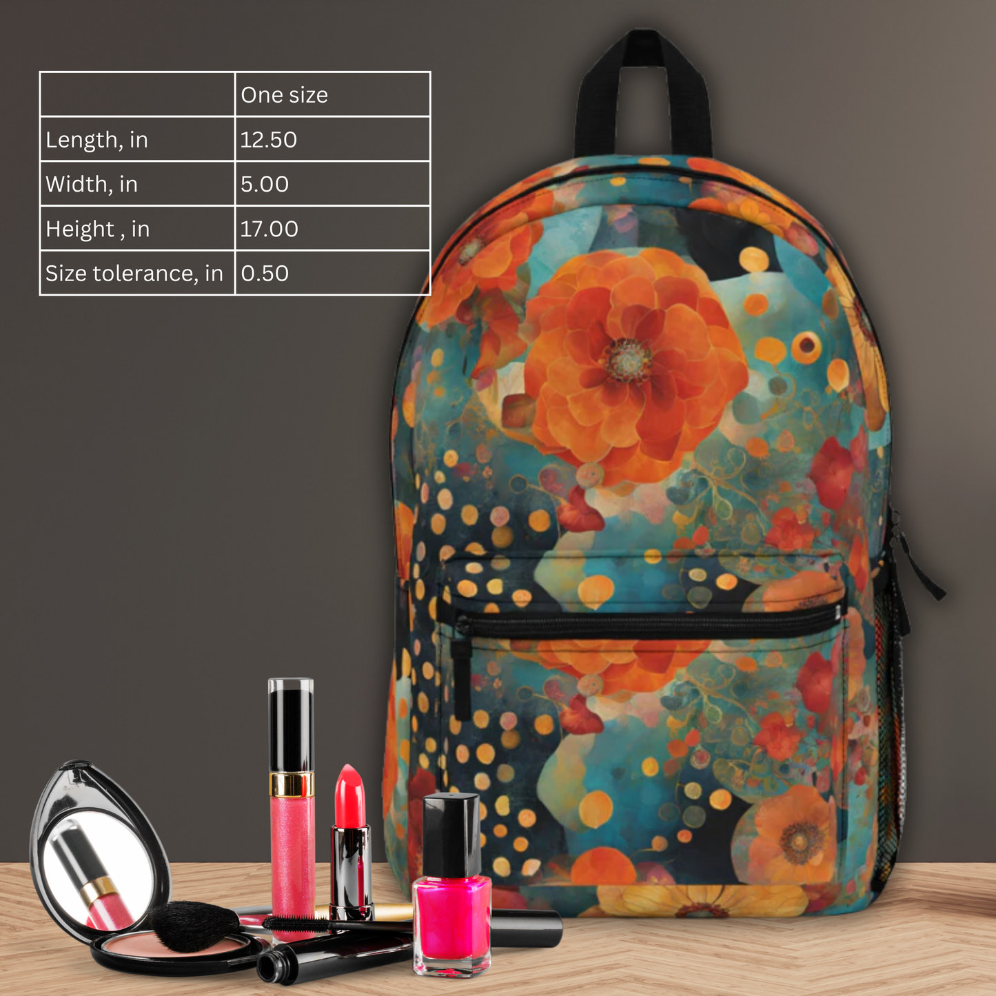 Noella Abstract Floral Backpack