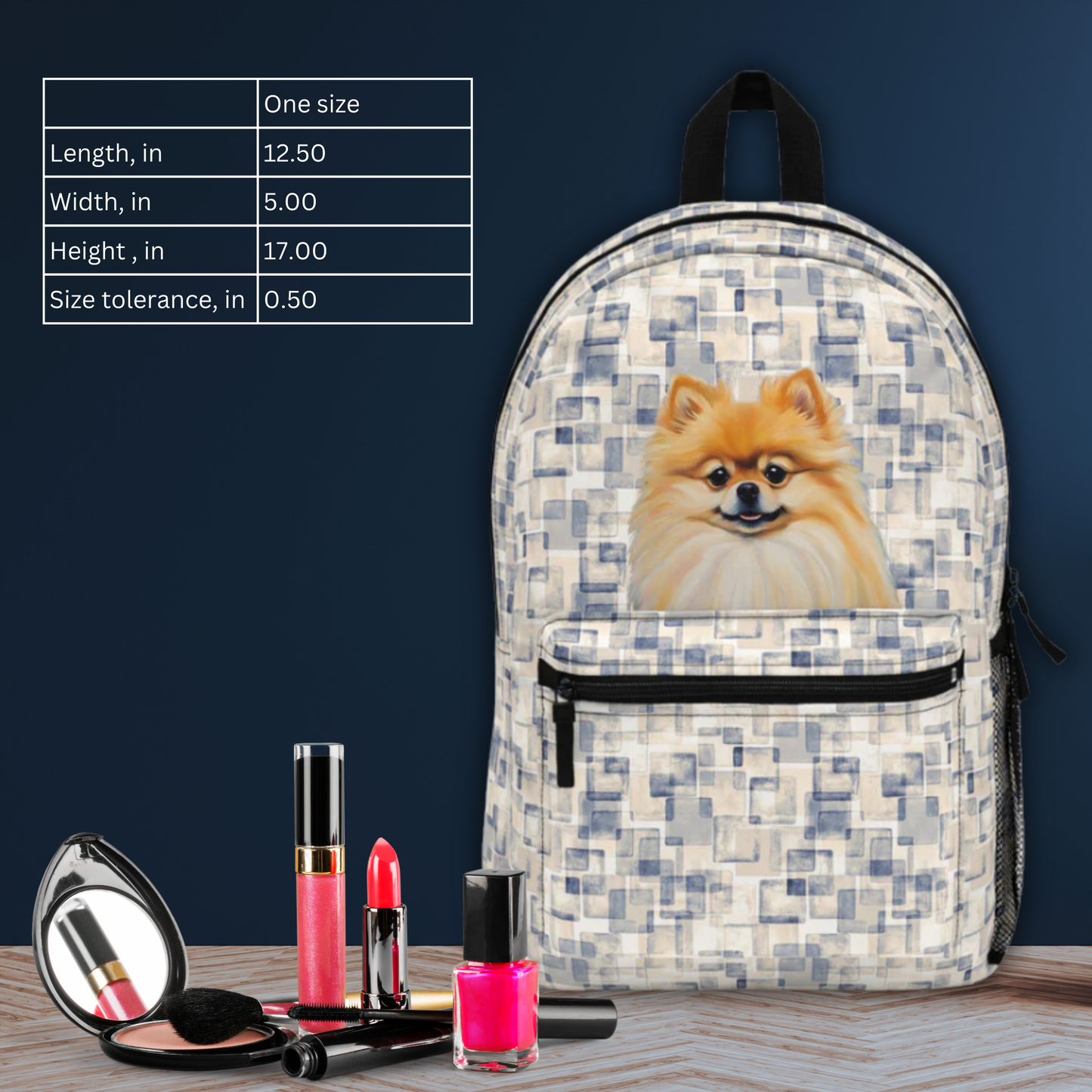 Pomeranian Jazz Backpack Backpack