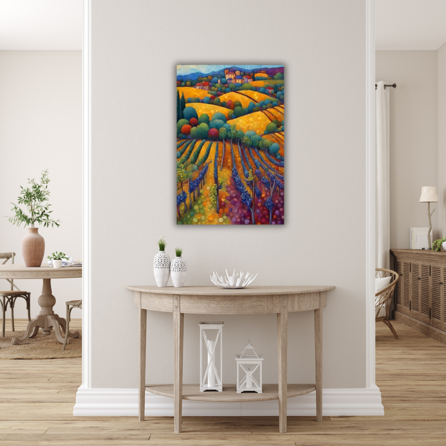 24" x 36" Stretched Canvas Print Wall Art (Made in USA)