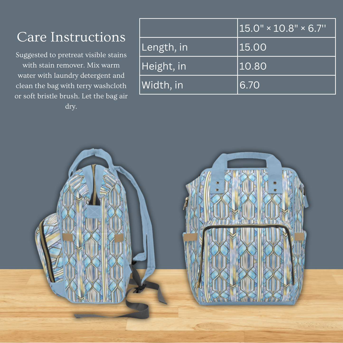 Shae Multifunctional Diaper Backpack