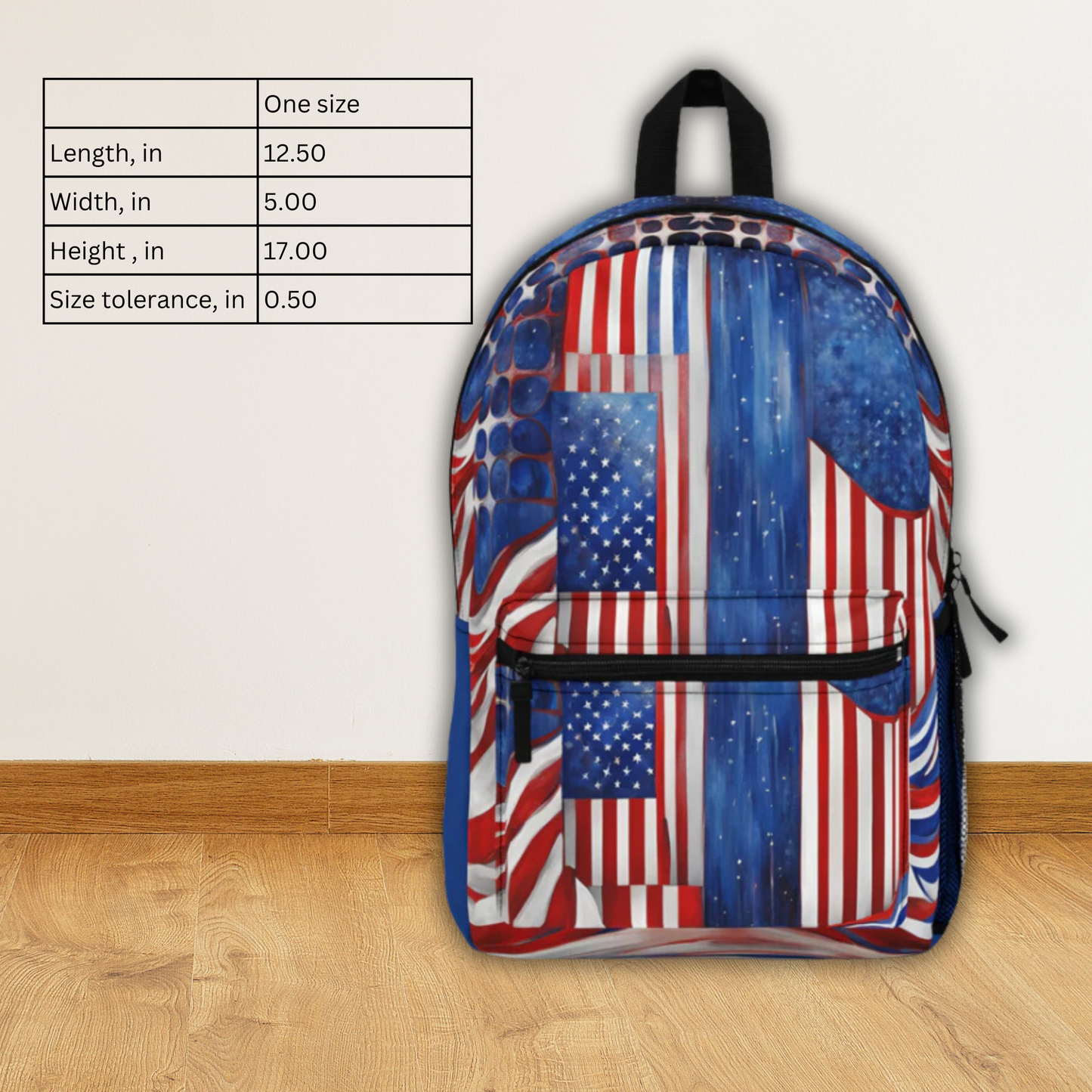 USA Abstract Backpack