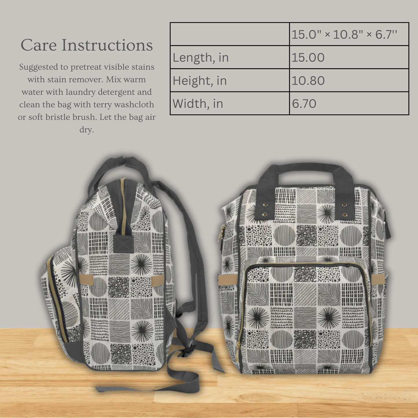 Scatter Multifunctional Diaper Backpack