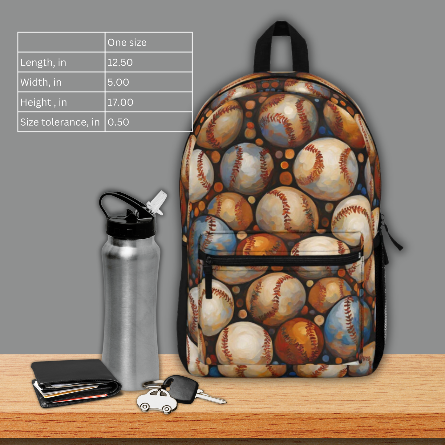 Vintage Baseballs Backpack